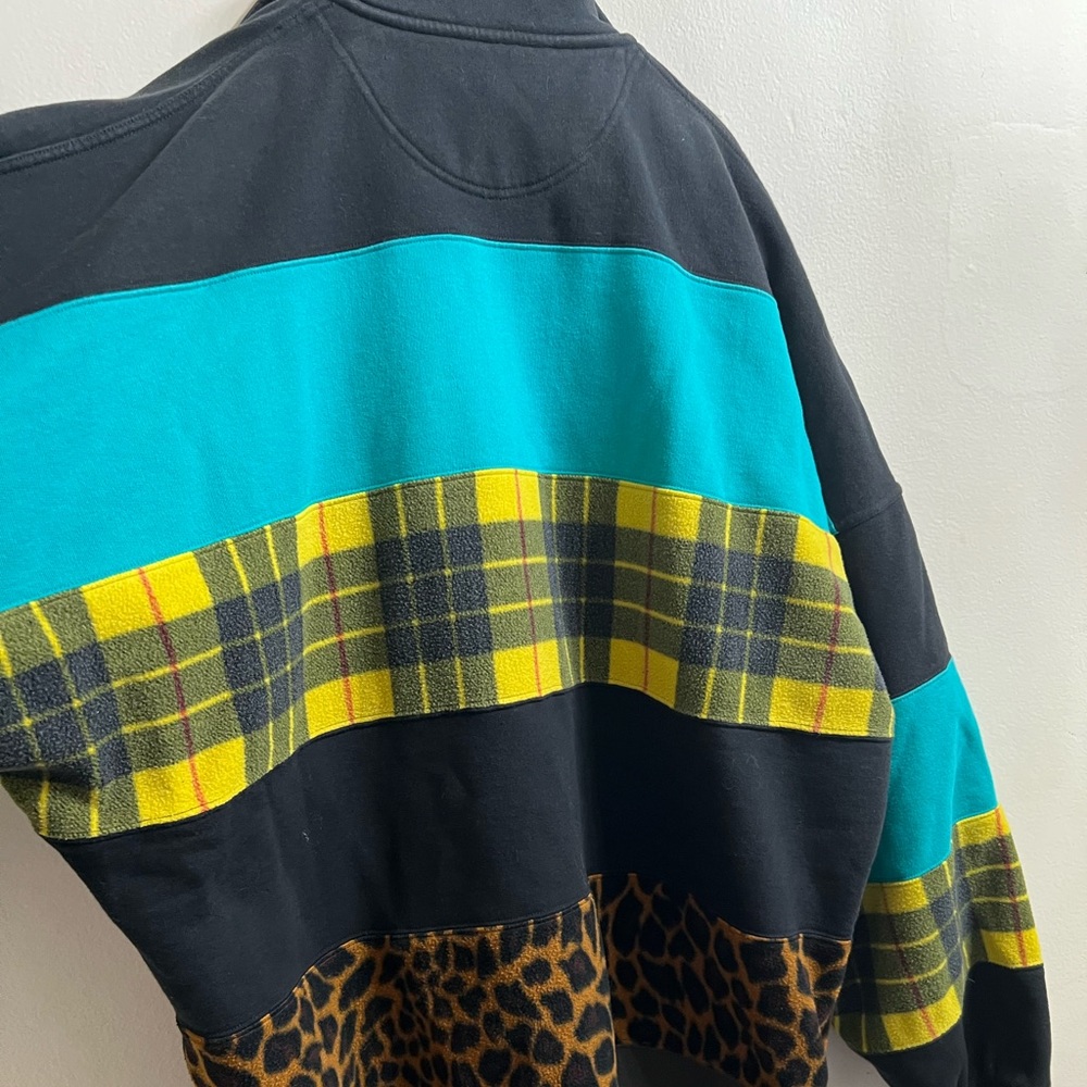 Balenciaga patchwork fleece Top - Picture 9 of 11